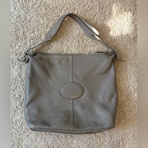 Longchamp Gray Shoulder Bag
